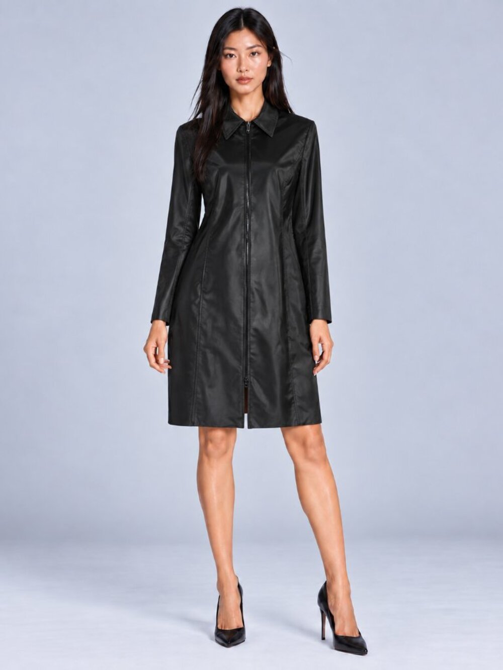 Holt Renfrew Black Zip-Front Jacket – Women’s Size 6